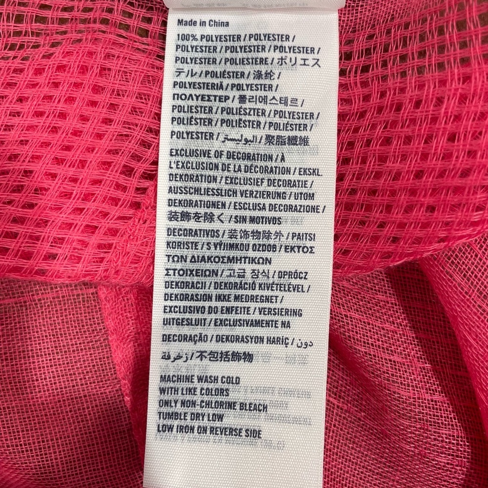 KIDS: Abercrombie Kids Hot Pink Infinity Scarf - Picture 5 of 5